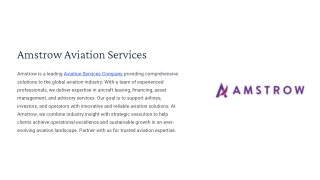 Amstrow-Aviation-Services