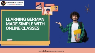 German A1 Classes Online