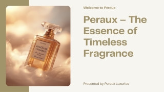 Best Attar and Perfume sets - Peraux – The Essence of Timeless Fragrance