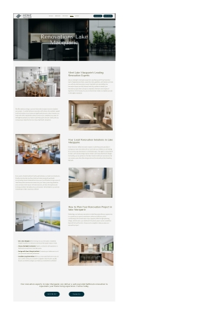 Renovations Lake Macquarie