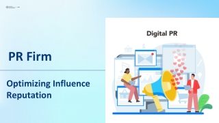 PR Firm- Optimize influence reputation