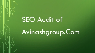 SEO audit