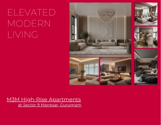 M3M City Manesar - Your Home, Your Legacy