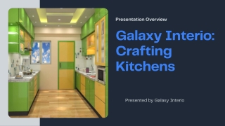 The Art of Wooden Modular Kitchens – By Galaxy Interio
