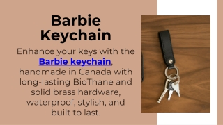 Barbie Keychain