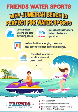 Why Jumeirah Beach is Perfect for Water Sports