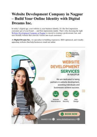 Website Development Company in Nagpur