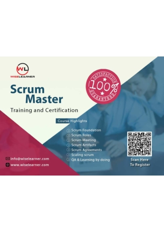 Scrum Master Course – Master Agile Practices and Lead Successful Teams