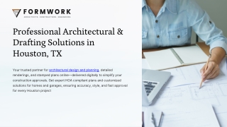 Professional Architectural & Drafting Solutions in Houston, TX