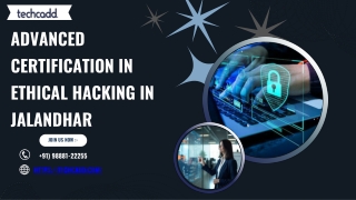 Advanced Certification in Ethical Hacking in Jalandhar