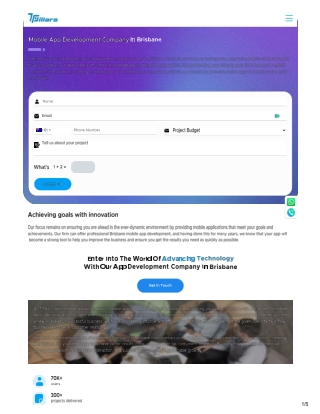 Why Choose an AI-Driven Mobile App Development Company in Brisbane for Your Next