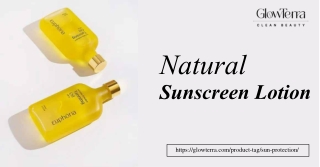 Experience Clean, Conscious Sun Care with Natural Sunscreen Lotion