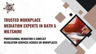 Workplace Mediation Experts in Bath & Wiltshire  LK Mediation