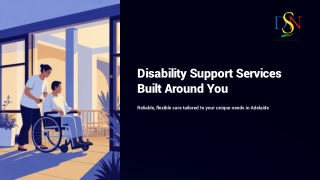 Disability Support Services Built Around You