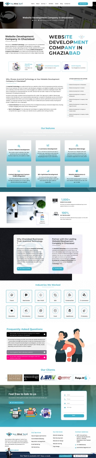 Website Development In Ghaziabad