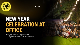 New Year Celebration at Office