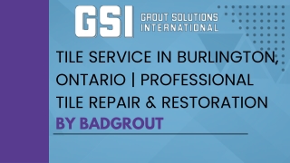 Tile Service in Burlington, Ontario  Professional Tile Repair & Restoration by Badgrout
