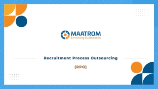 Recruitment Process Outsourcing (RPO)