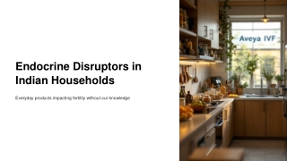 Endocrine Disruptors In Indian Households Everyday Products That Harm Fertility