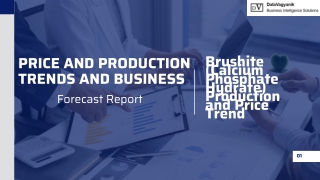 Brushite (Calcium Phosphate Hydrate) Production and Price