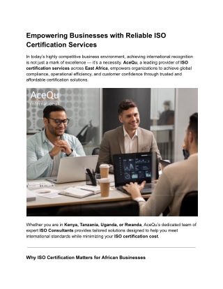 Empowering Businesses with Reliable ISO Certification Services (1)
