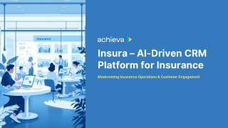 Insura – AI-Driven CRM Platform for Insurance
