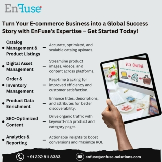 Turn Your E-commerce Business into a Global Success Story with EnFuse’s Expertise – Get Started Today!