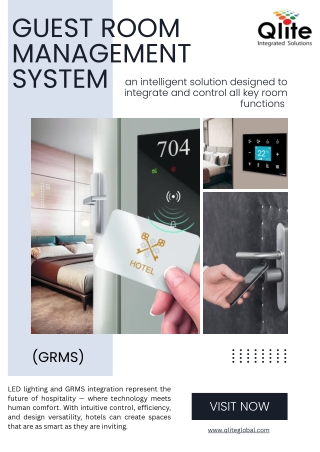 Guest Room Management System- Qlite Global