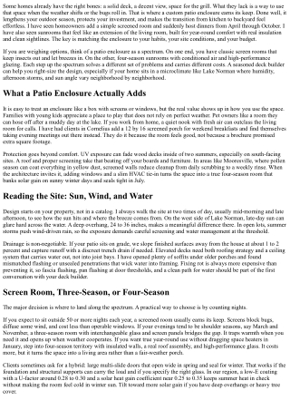 Upgrade Your Outdoor Living with a Custom Patio Enclosure