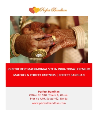 Premium Online Matrimonial Services in India for Elite Matches