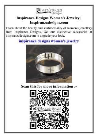Inspiranza Designs Women's Jewelry Inspiranzadesigns.com