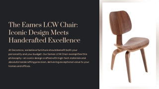 Eames Lcw Chair