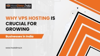 Why VPS Hosting Is Crucial for Growing Businesses in India
