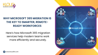 Why Microsoft 365 Migration Is the Key to Smarter, Remote-Ready Workforces