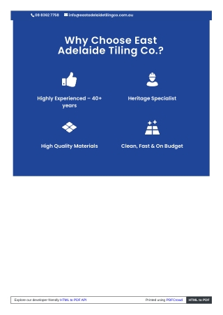 Commercial Tiling Adelaide