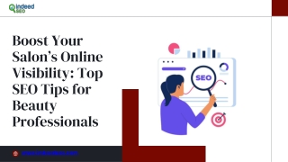 Top SEO Tips Every Beauty Professional Needs to Boost Their Salon Online