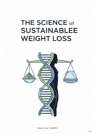 The Science of Sustainable Weight Loss A Comprehensive Guide