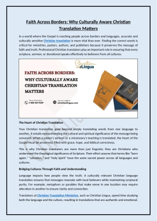 Christian Translation Ministry