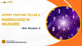 Expert Fortune Teller & Numerologist in Melbourne - Shiv Shankar Ji