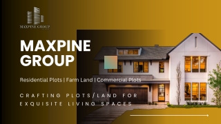 Buy Land Near Jewar Airport with Maxpine Group – Your Gateway to Smart Investmen