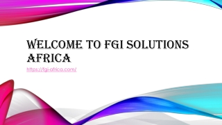 Shipping Companies in Somalia By Fgi Solutions Africa