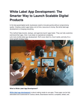 White-Label-App-Development_-The-Smarter-Way-to-Launch-Scalable-Digital-Products