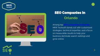 SEO Companies in Orlando