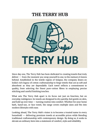 THE TERRY HUB 4 NOV