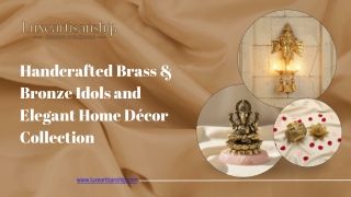 Handcrafted Brass & Bronze Idols | Luxury Home Décor Collection