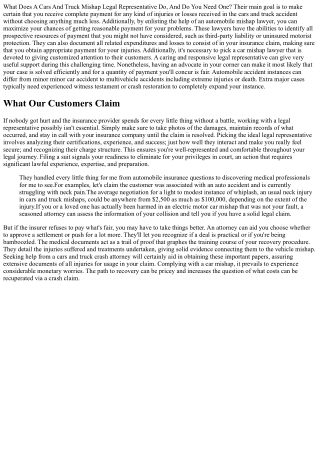 What Does A Car Accident Lawyer Do? Legal Aid Discussed