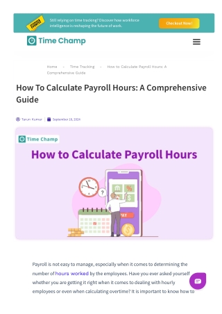 How to Calculate Payroll Hours | A Comprehensive Guide