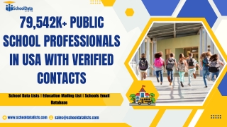 Why Should You Buy Our Public School Mailing List?