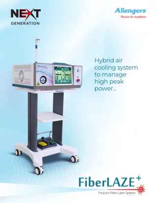 THULIUM FIBER LASER SYSTEM 60W