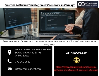 Custom Software Development Company in Chicago